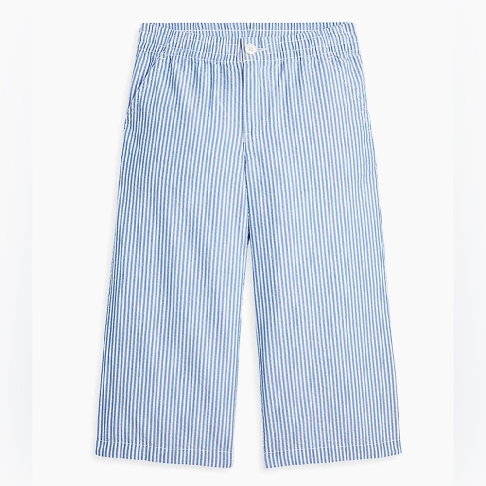Polo Ralph Lauren Girl's Striped Cotton Seersucker Pants - Size 6X - Picture 10 of 10